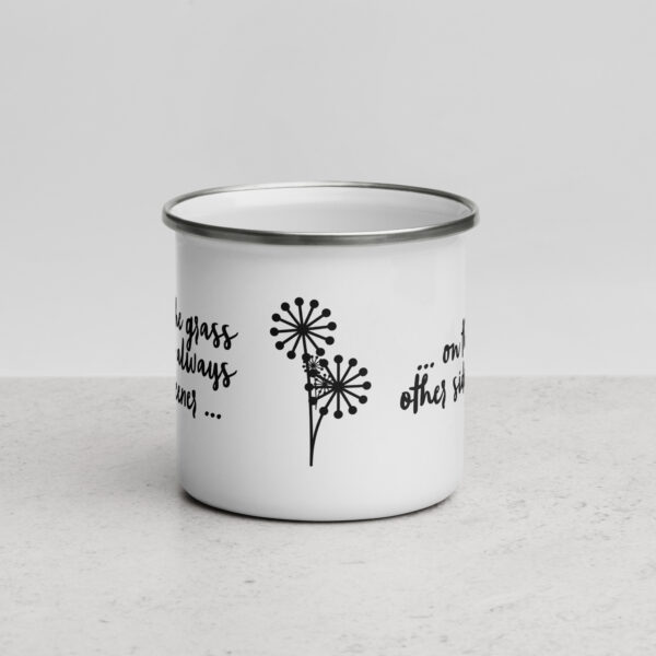 Lieblingstasse - Gras (Emaille)