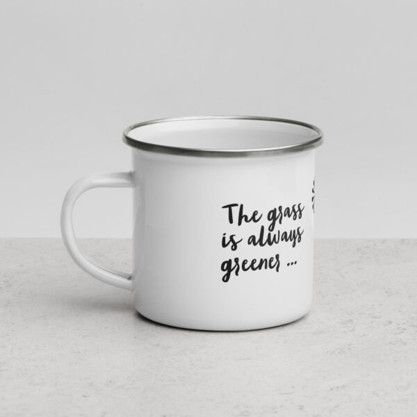 Lieblingstasse - Gras (Emaille)