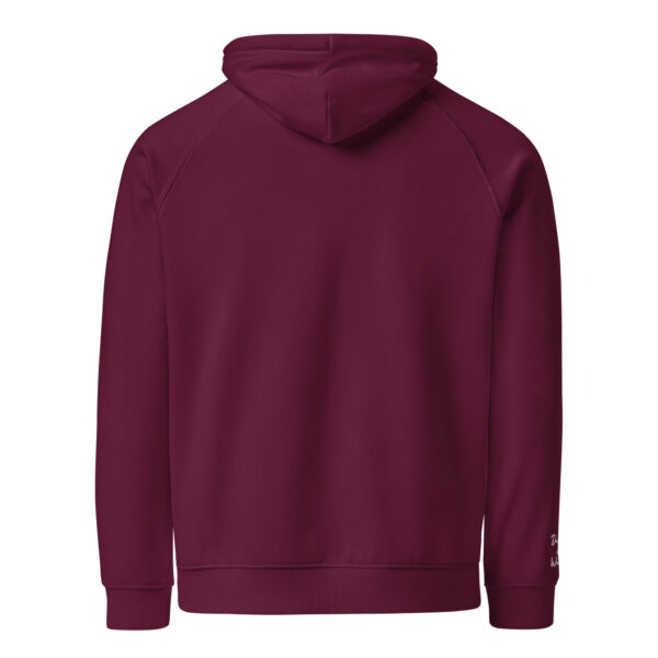 unisex-eco-raglan-hoodie-burgundy-back-691999847d088.jpg Lieblingshoodie - Wunder (Bio)